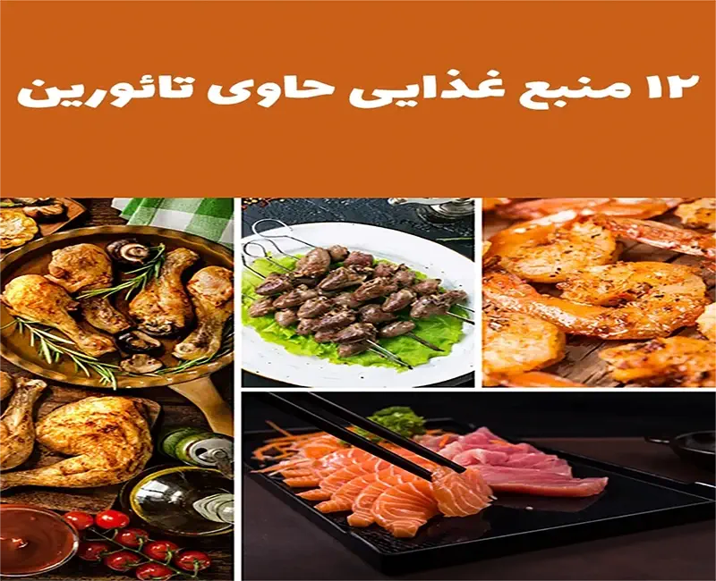 منابع غذایی حاوی تائورین