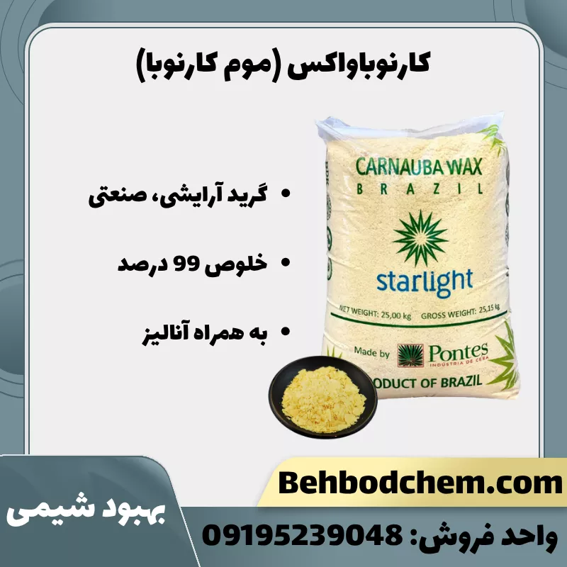 فروش عمده کارنوباواکس