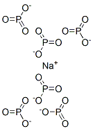 ساختار شیمیایی پلی فسفات سدیم