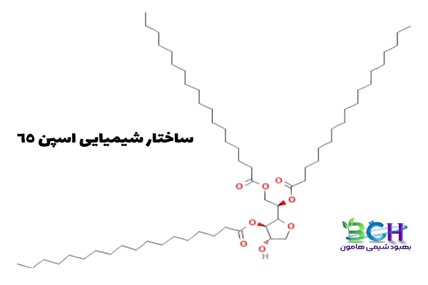ساختار شیمیایی اسپن 65