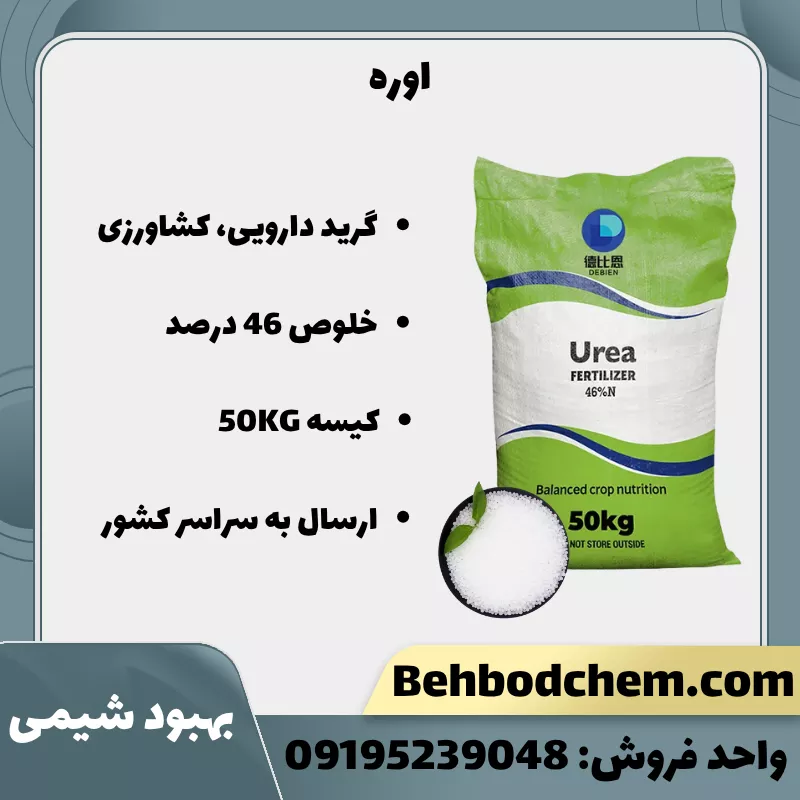 فروش اوره گرید دارویی و کشاورزی