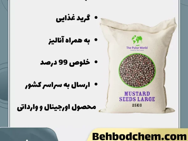 فروش دانه خردل خوراکی