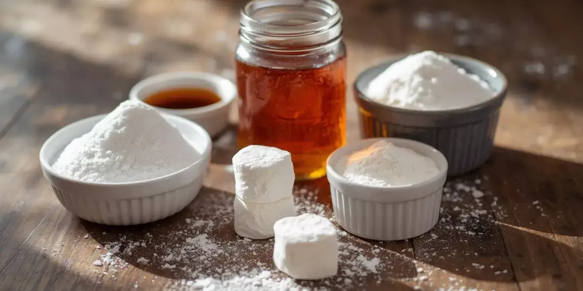 مواد لازم برای تهیه مارشمالو خانگی