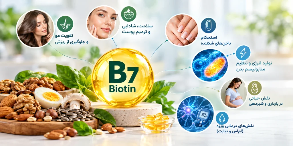 خواص و فواید ویتامین B7